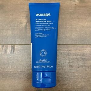 New Sealed Aquage 60-Second Restorative Hair Mask 6 oz.
